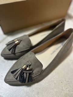 Oriental traffic WA grey flats (38) 返工平底鞋64234004140417110