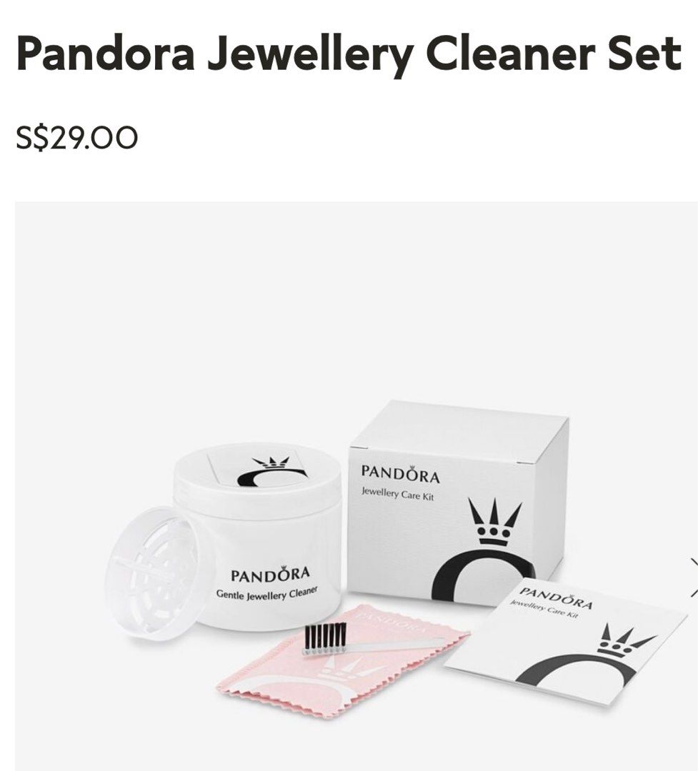 Pandora jewelry cleaner set stores deals
