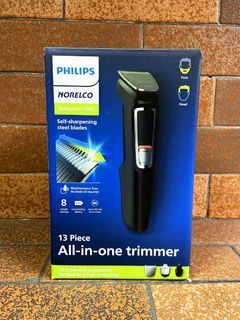 Philips Norelco Multigroom Series 3000, 13 Attachments, MG3740/40 (New Box Packaging, previously MG3750)