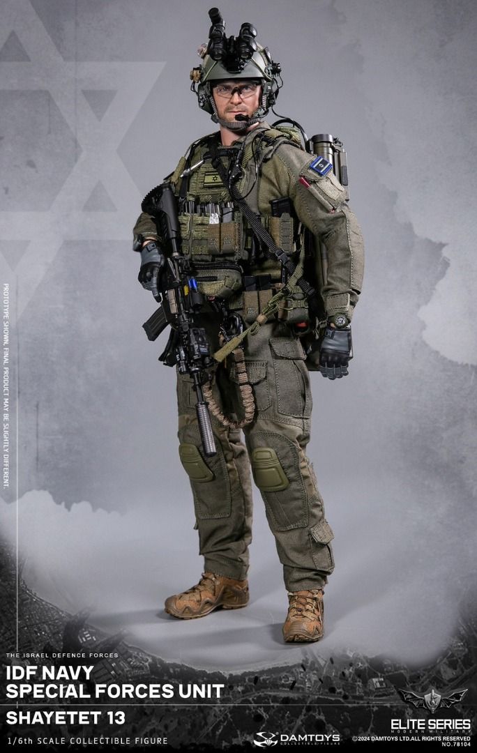 PO] DAMTOYS 78104 IDF Navy Special Forces Unit Shayetet 13
