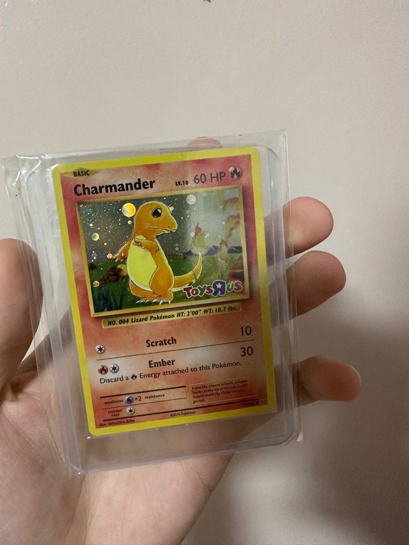 Charmander toys sale r us promo