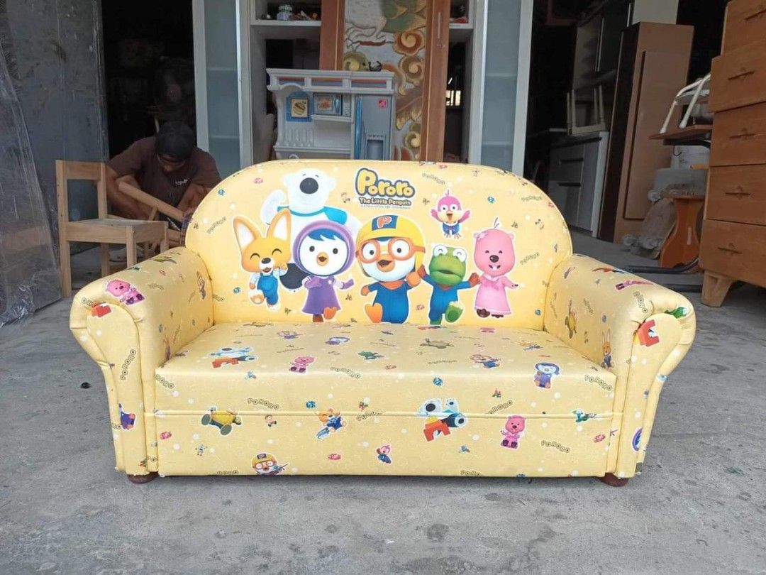 Pororo kiddie sofa Babies Kids Baby Nursery Kids Furniture