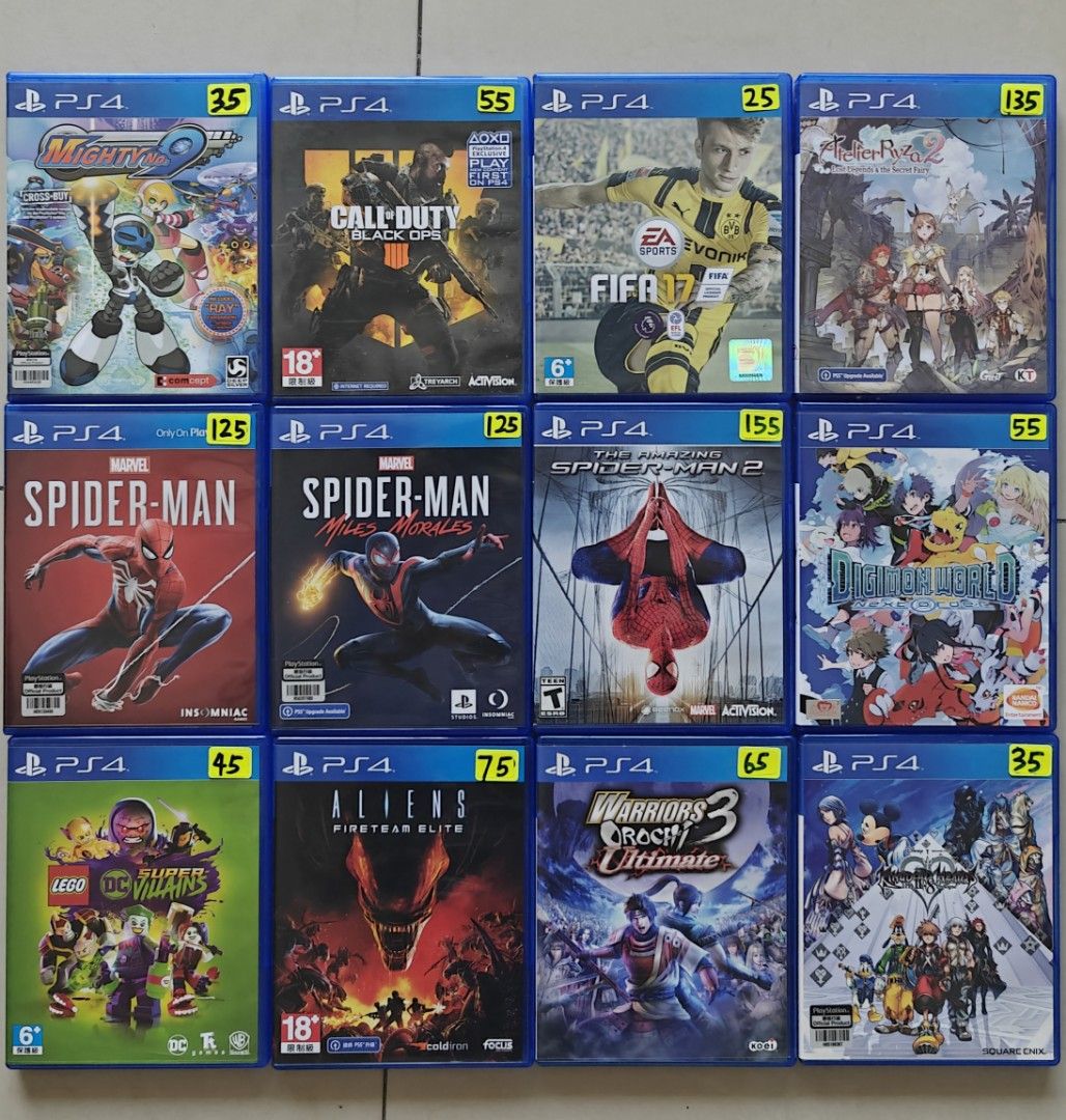 Ps4 games second hand price shop