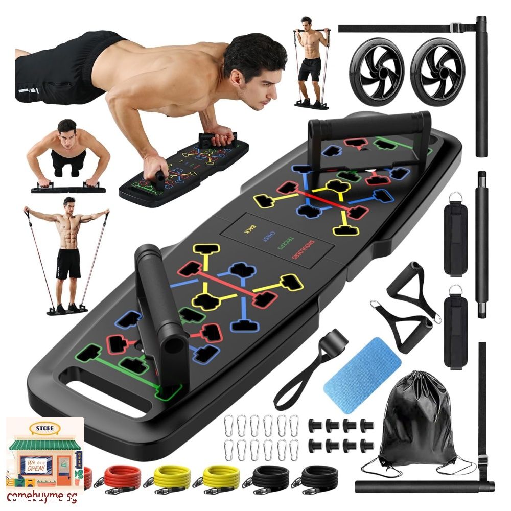 AB Roller Workout Equipment - for Home Gym Full Body Fitness Training