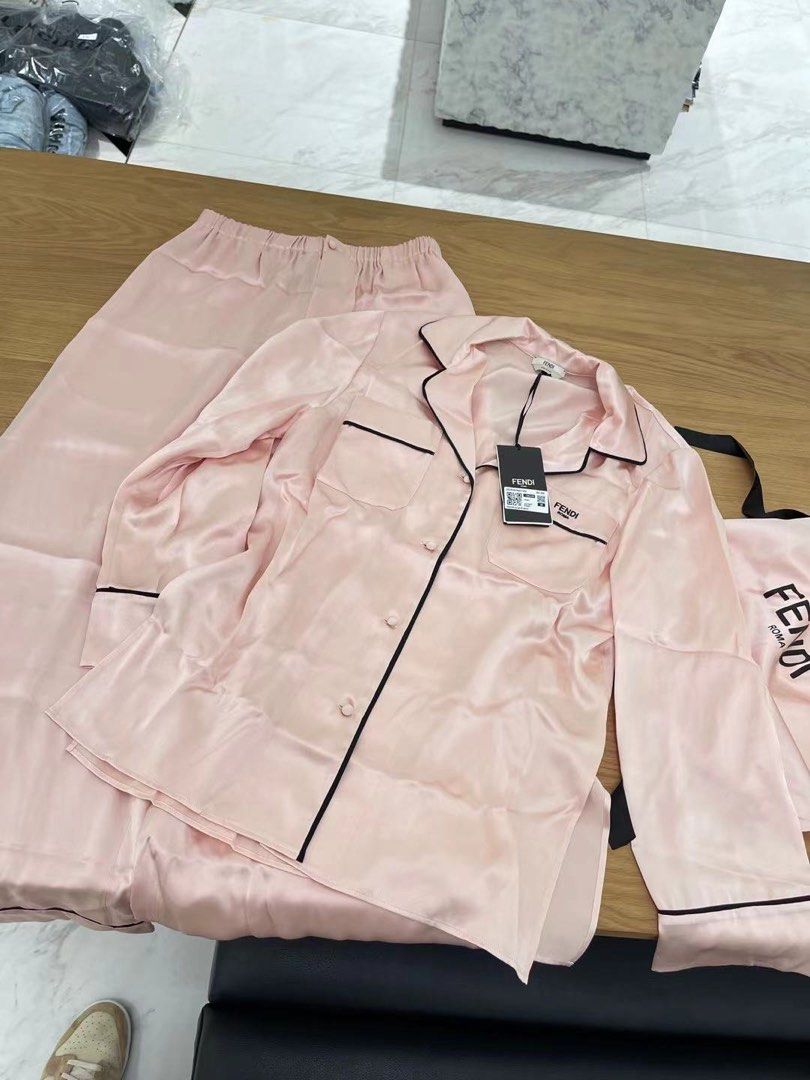 Fendi silk pajamas store