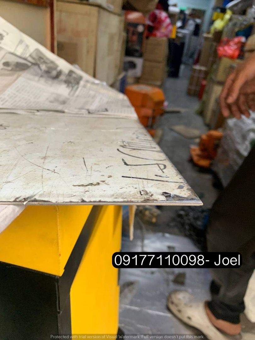 Stainless sheet 304 mirror (Category: Industrial Equipment) located in Manila. Submitted by joeyroque09 (Listing ID 1293234702, Image 3). Description: Stainless sheet 304 mirror Specs: 1.5mm x 20cm x 80cm .