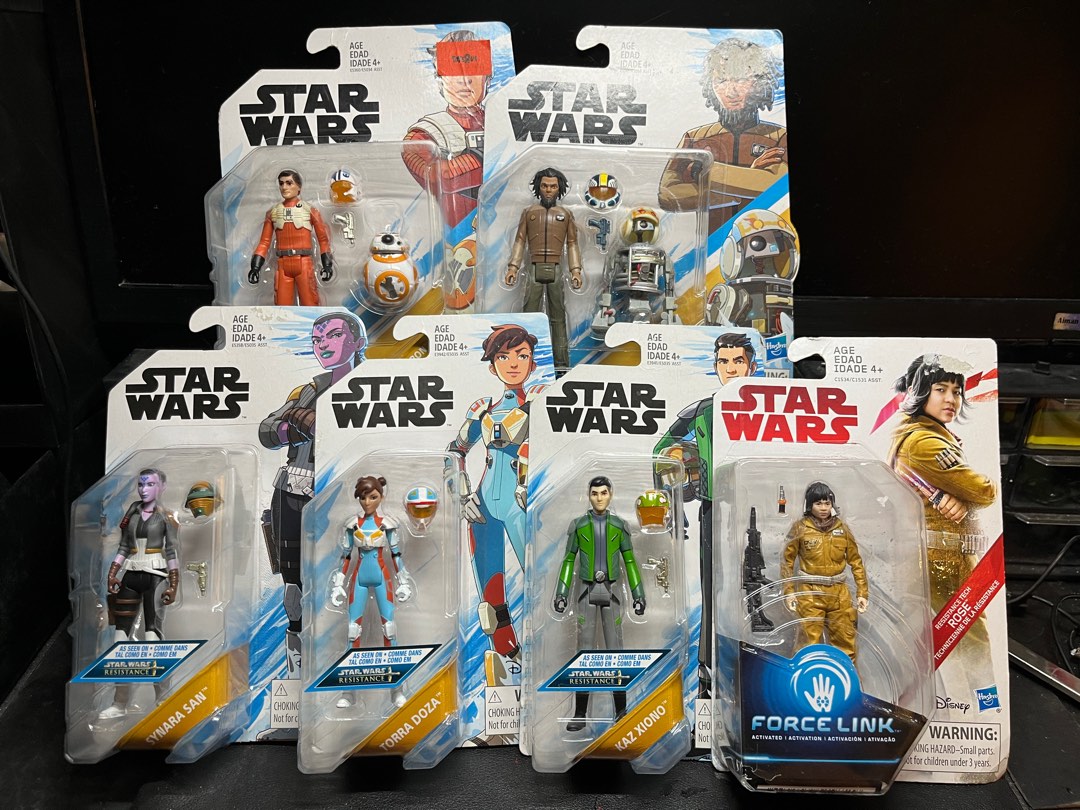 Star Wars Hasbro Disney 3.75 figures