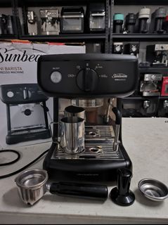 Sunbeam mini barista espresso machine