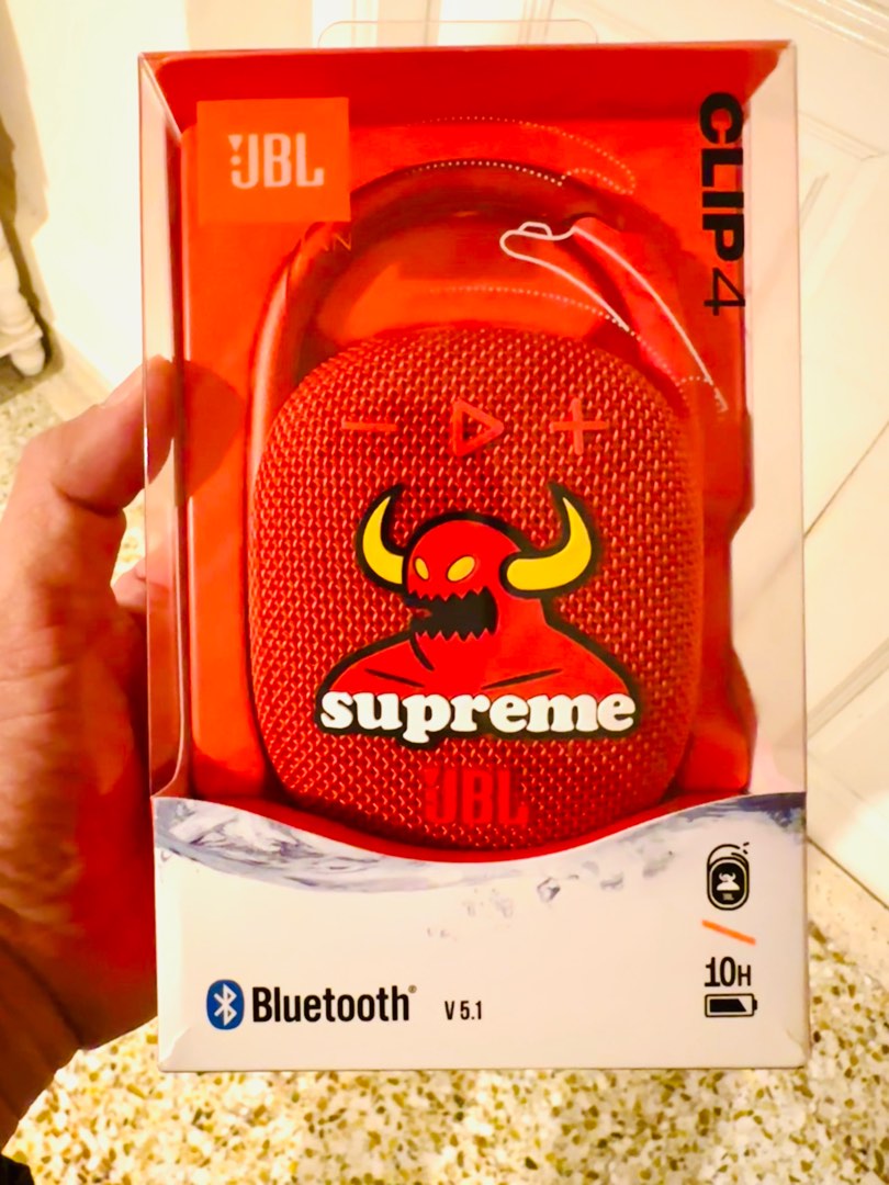 supreme toy machine jbl clip 送料 無料