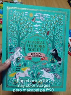 The Magical Unicorn Society Coloring Book