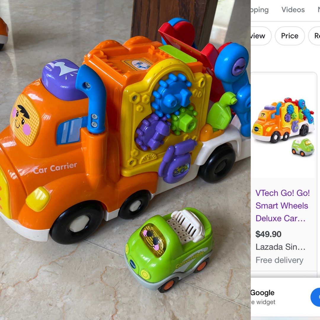 Vtech toot toot carrier cheap