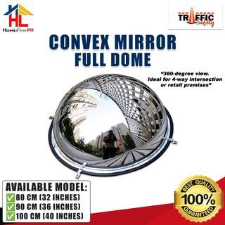 Traffic Safety Convex Mirror (Full Dome)