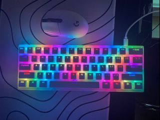 translucent mechanical keyboard gamakay k61