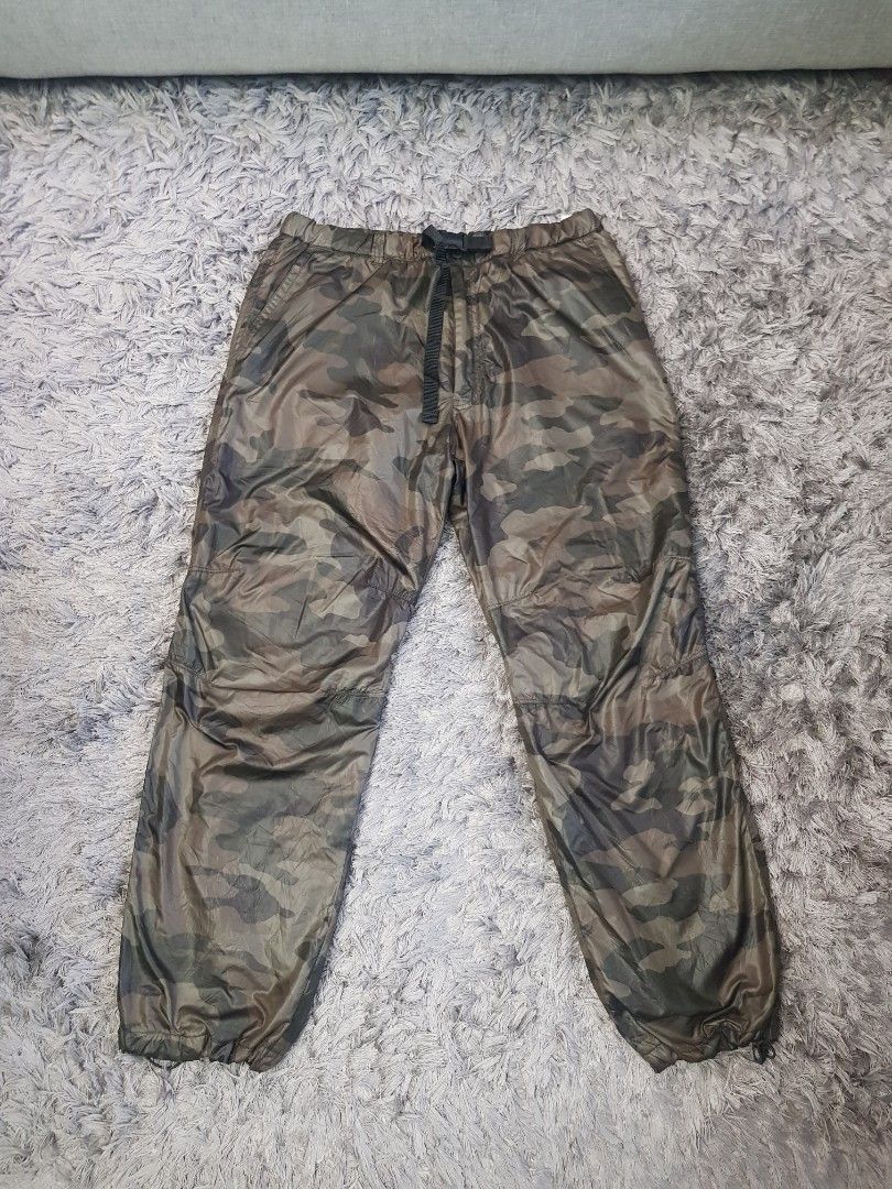 Wearever French Terry Men's Tall Joggers Camo Green | American Tall