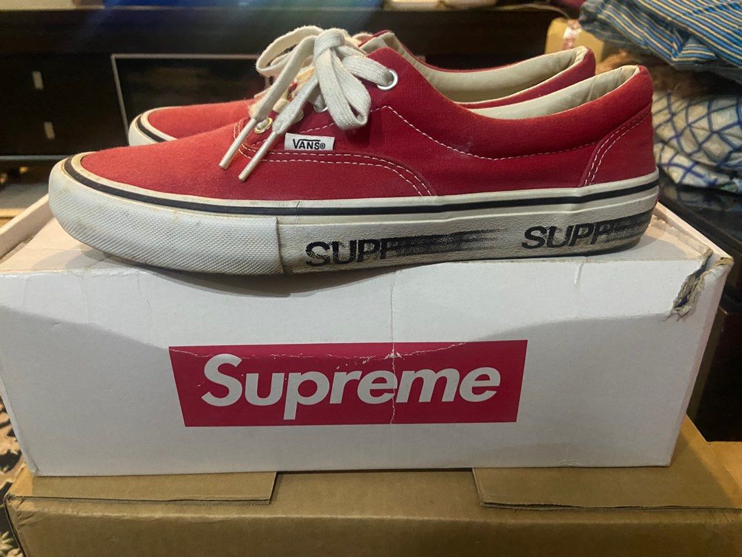 Vans Era Supreme Motion Logo (Red)