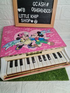 Walt Disney Company Grand Piano Mickey and minnie (Rare)