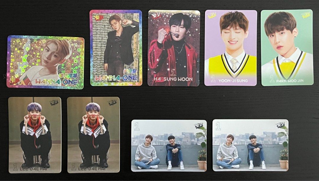 Wanna one yes card