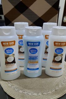 White rain shampoo & conditioner (from US)