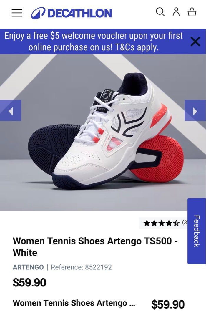 Tennis shoes online sale europe