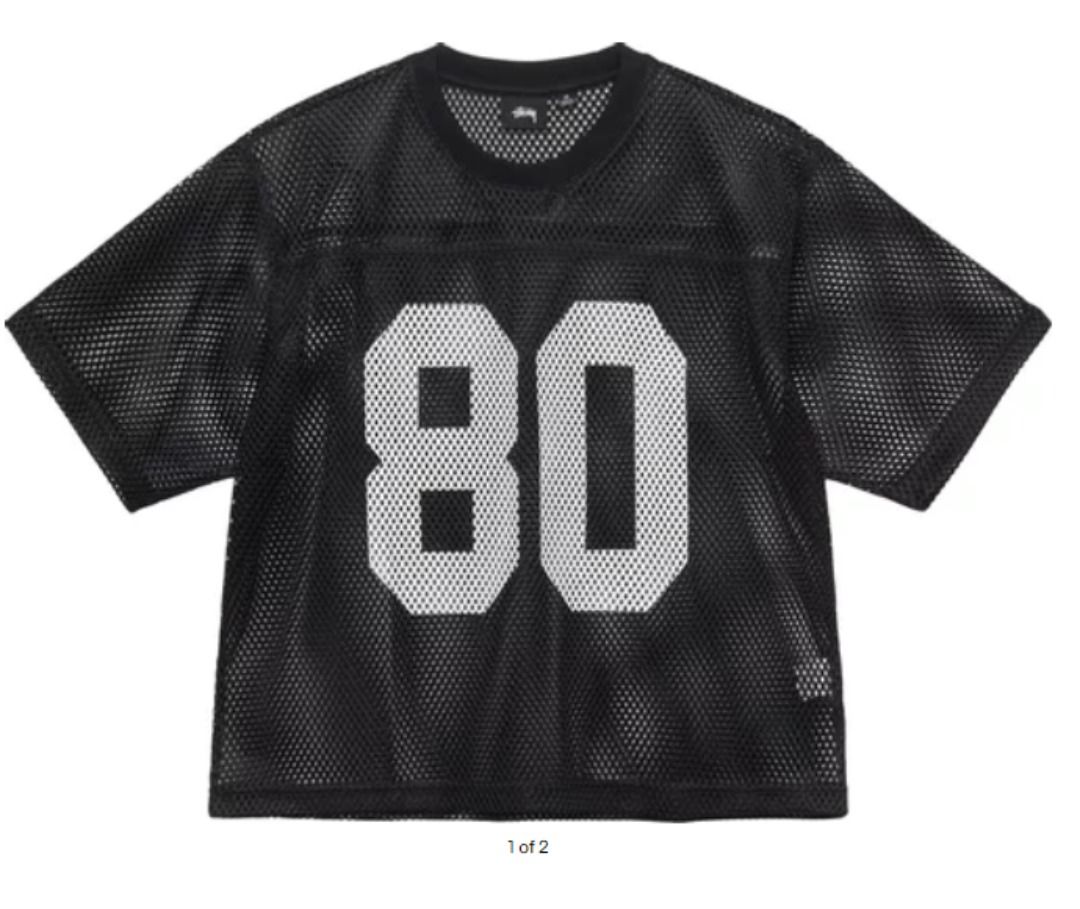 100% Authentic) Stussy Team 80 Jersey, Men's Fashion, Tops 100% Authentic) Stussy Team 80 Jersey, Men's Fashion, Tops