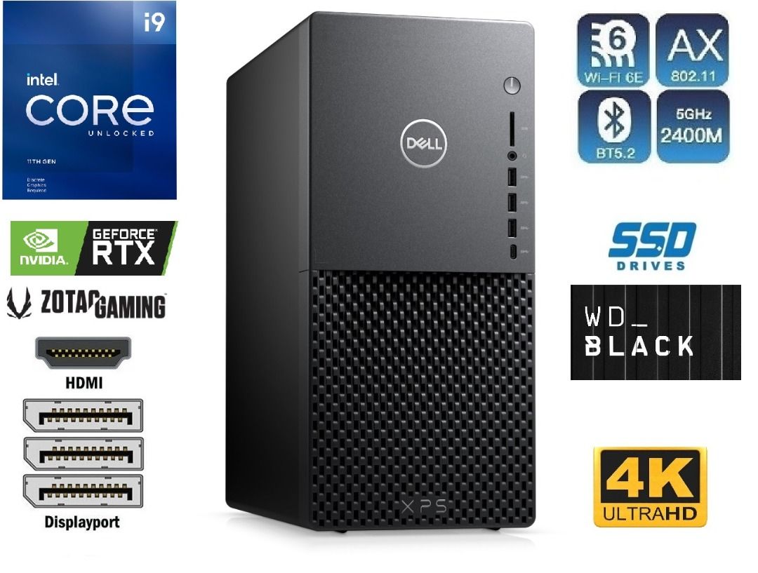 Core I9 Dell Xps 8940 Rtx 3070 Xps 8940 Rtx 3070 Dell XPS 8960
