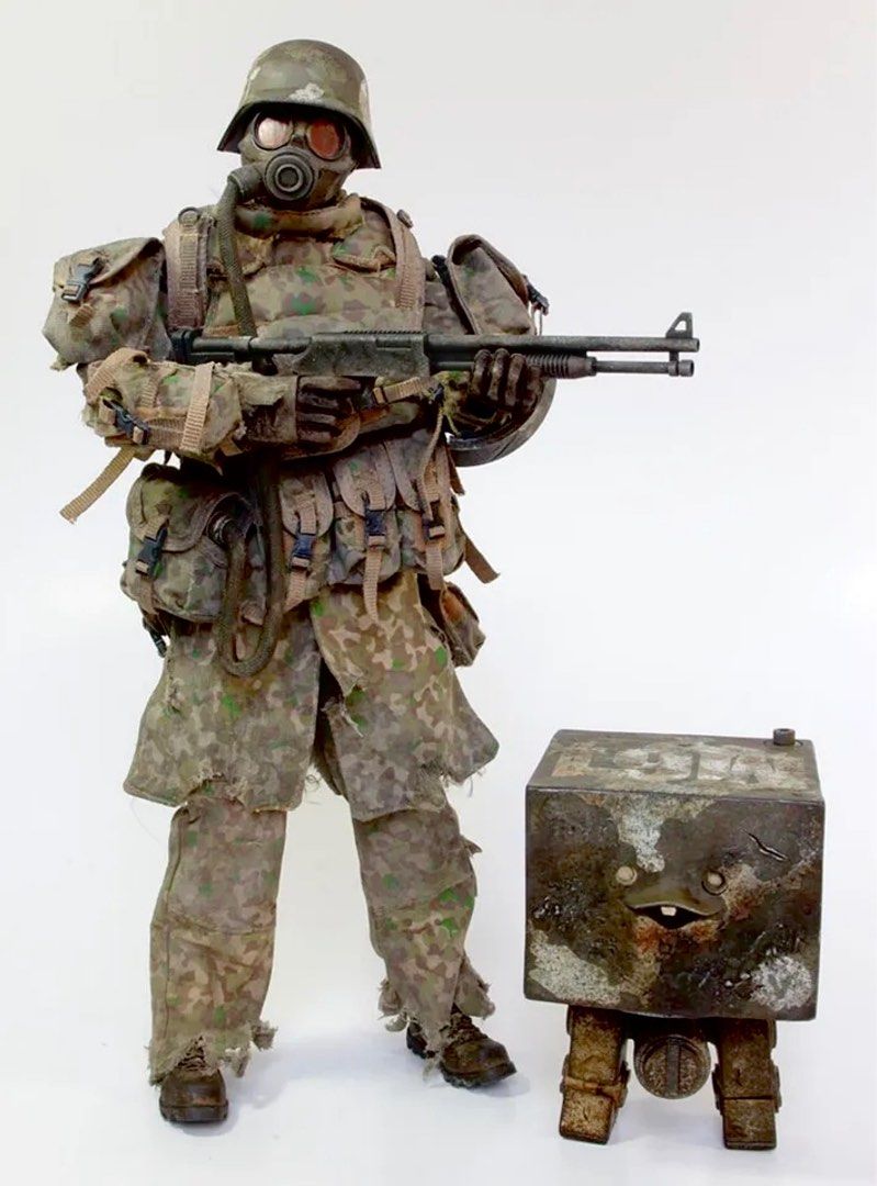 置物 ThreeA WWR JUNGLE RANGER SQUARE ThreeA Toys Ashley Wood 3AA