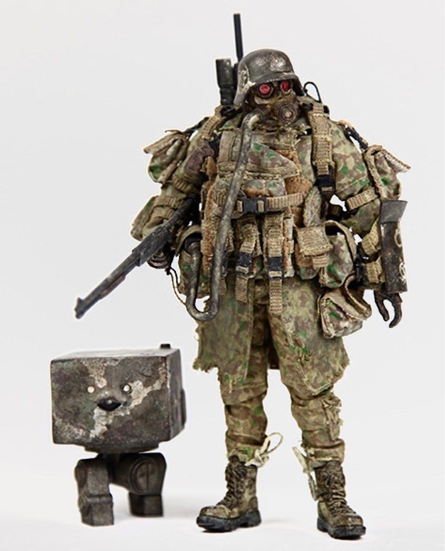 全新熱縮膠從未開封ThreeA 3A Ashley wood WWR 1/6 GRUNT JUNGLE