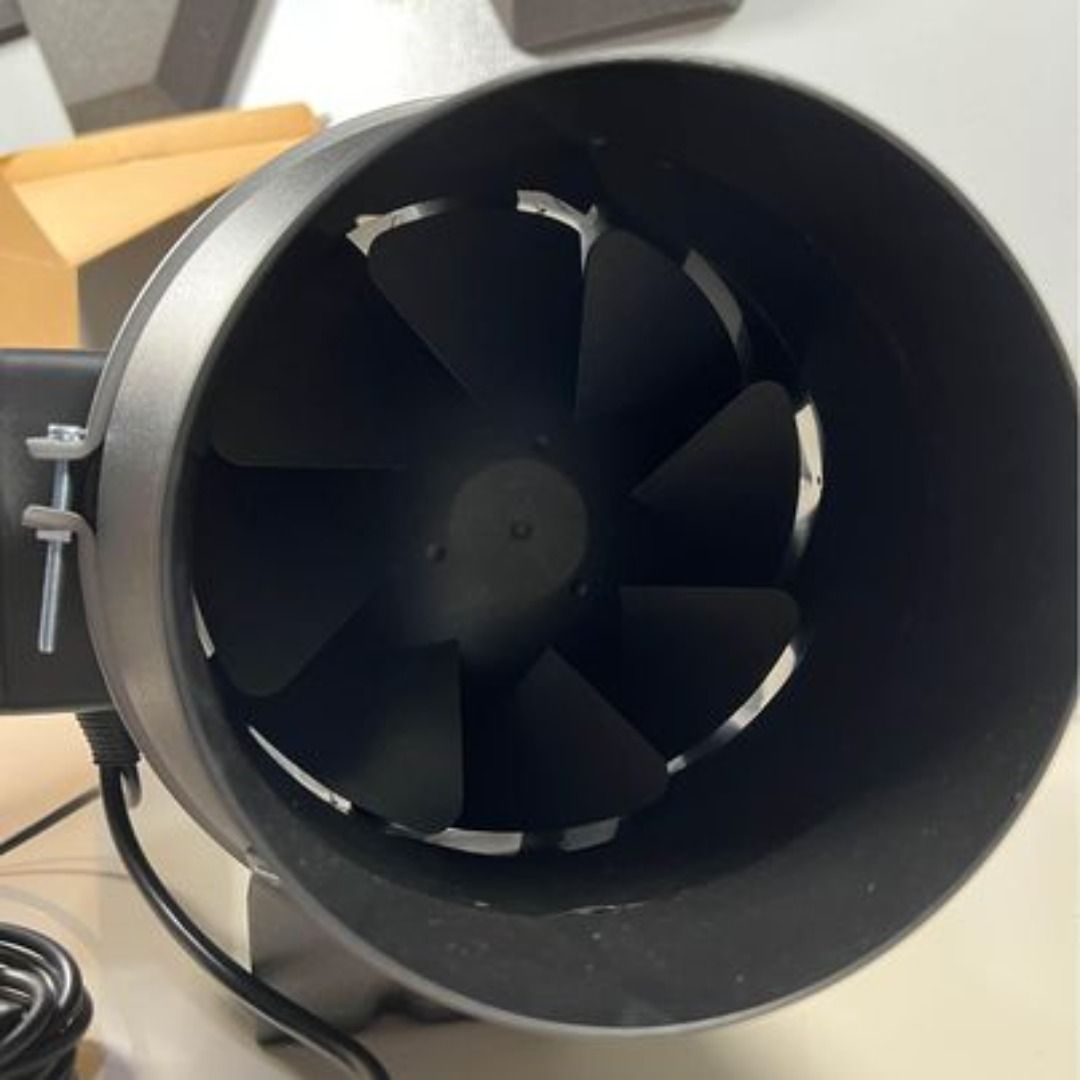 AC Infinity Cloudline Pro S6 ( Inline Duct Fan w/ Speed Controller) (Category: Fans) located in Rizal. Submitted by epektuz_lab (Listing ID 1293369099, Image 3). Description: New ( Tested Only ). GCash/Maya/BPi for payments. Shipping fee at buyer’s expense. Shipping via Lalamove (8am-2pm only)..