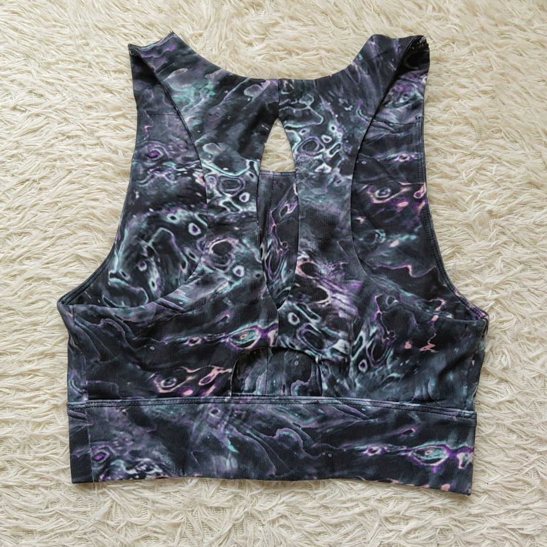 Port De Bras purple sports bra, Women's Fashion, Activewear on Carousell