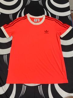 Adidas 3-Stripes Tee - Orange