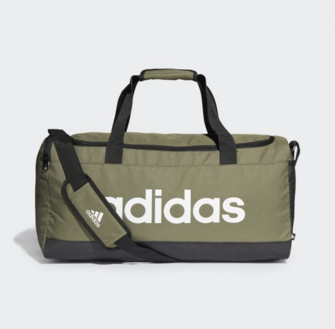 ADIDAS Original Essentials Logo Duffel Bag Medium Tas Duffle H35657 ...