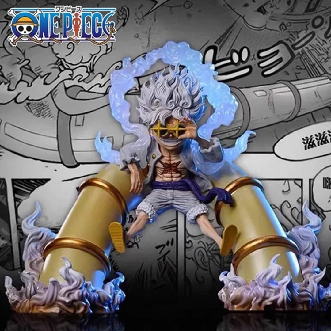 Anime One Piece Nika Monkey D Luffy Gear 5 Action Figure 12cm Pvc ...