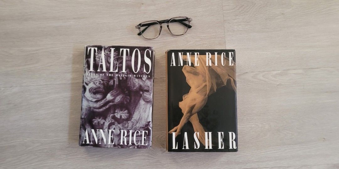 Anne Rice Book Bundle Taltos and Lasher (Category: Storybooks) located in Pasig City. Submitted by eidc18 (Listing ID 1293450173, Image 1). Description: Anne Rice Book bundle TITLE: - Taltos - Lasher All hardbound.
