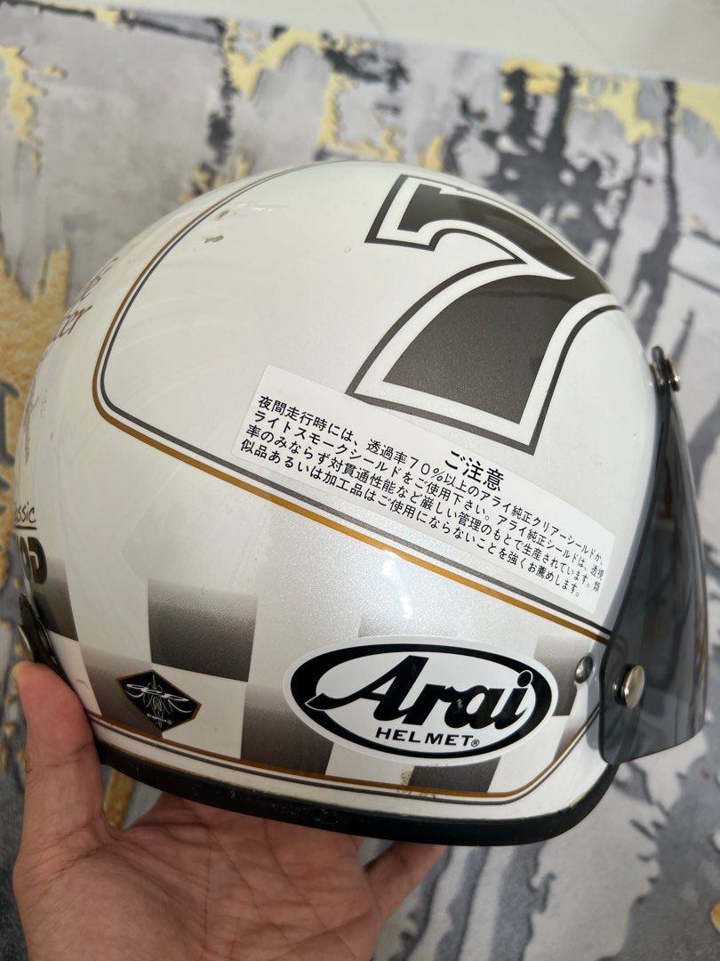 Arai mod classic helmet, Auto Accessories on Carousell