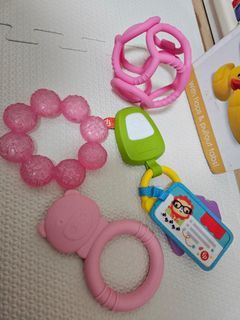 Assorted branded baby teether (Nuby, Marcus & Marcus, Fisher Price, infantino)