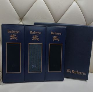 Authentic Burberrys socks for men gift box