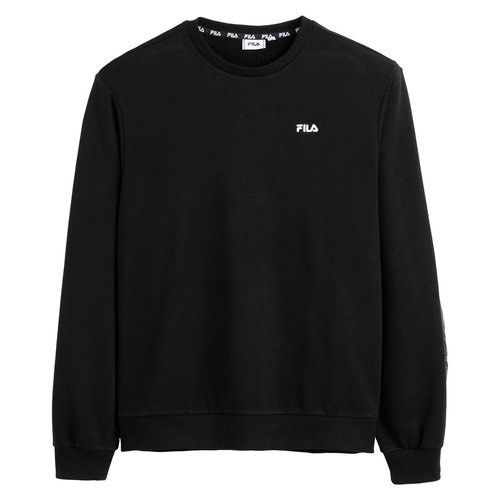BN FILA Black Crew Neck Unisex Sweater Men s Fashion Tops Sets Hoodies on Carousell