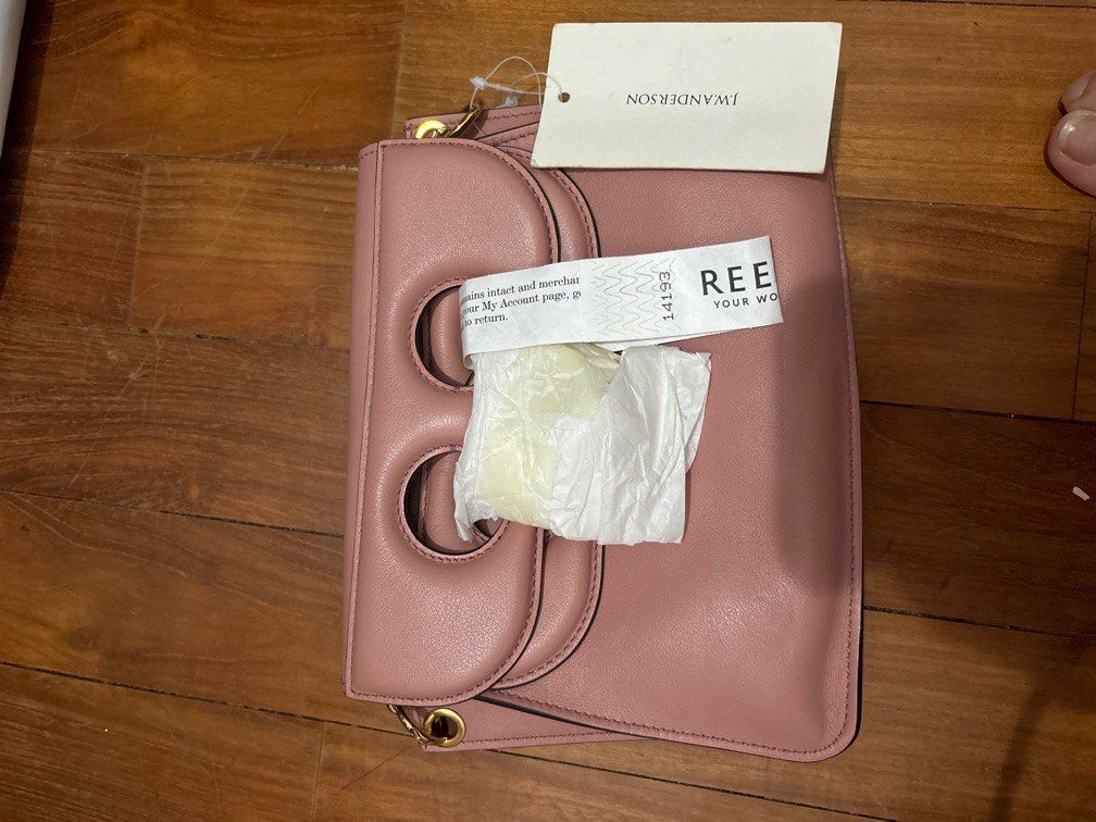 BNWT Authentic JW Anderson Dusty Rose Pink Sling Bag, Luxury, Bags