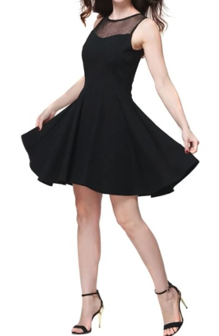 Brand New JUMP APPAREL Black Velvet Cocktail Evening Dress Semi-Formal -  Size 5/6 Small Medium, Women's Fashion, Dresses & Sets, Dresses on Carousell