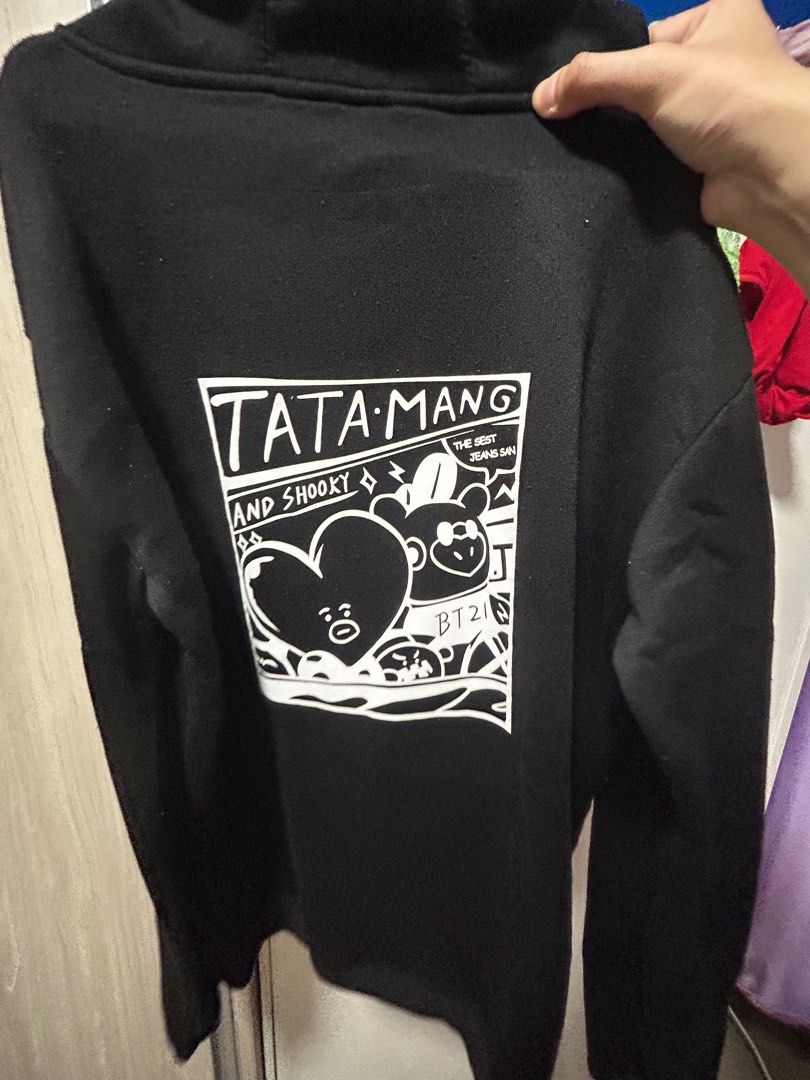 Bt21 tata mang hoodie sale