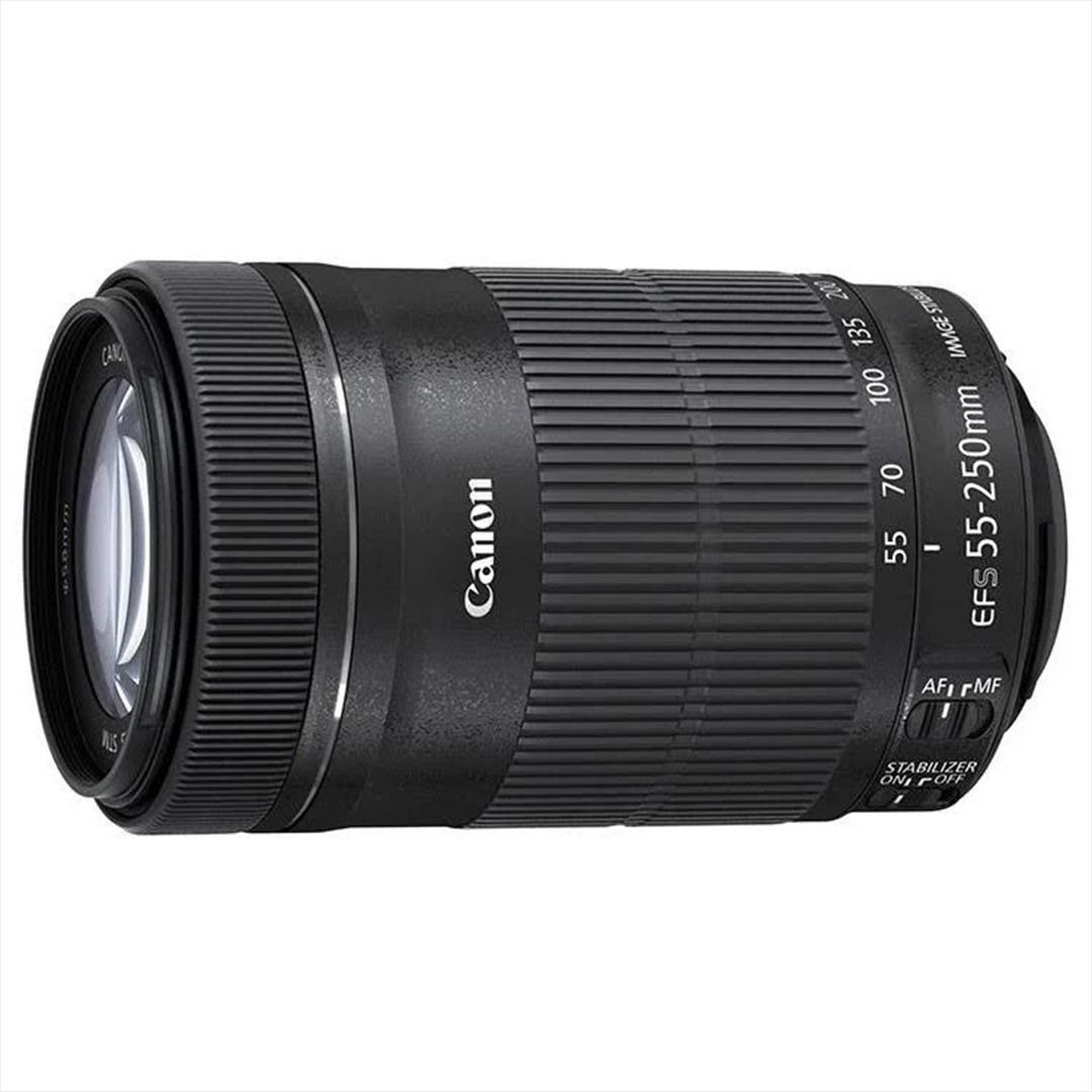 Canon EfS 55-250mm MACRO 1.1/3.6ft (Category: Lens & Kits) located in Carmona. Submitted by byebyegoodies (Listing ID 1293486993, Image 3). Description: Telephoto Zoom Focal Length: 55 - 250mm APS Equivalent: 88 - 400mm f/4 - 5.6 f/22 - 32 1.1m / 3.6 ft. Image Stabilization; EF-S lens mount, exclusively for bodies with APS-C sensors. Message for photos of the item on hand!.