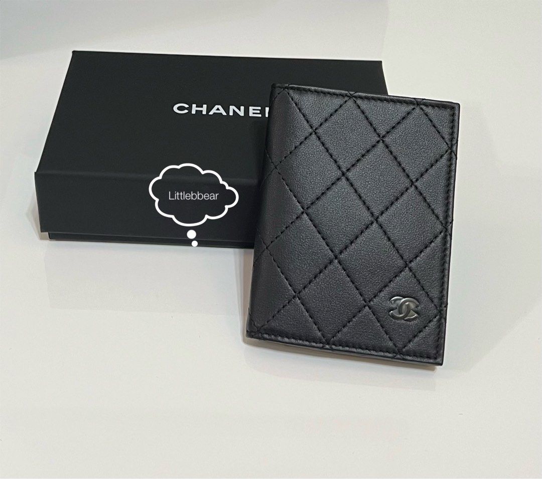 Chanel 24p so black card holder Carousell