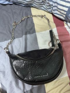 Charles and Keith 黑色單肩袋64222193452801110