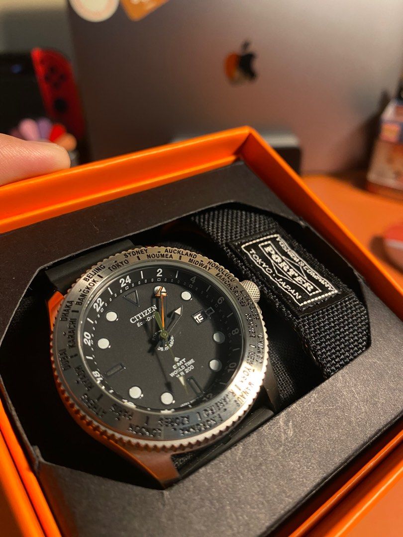 Citizen x porter gmt world time store