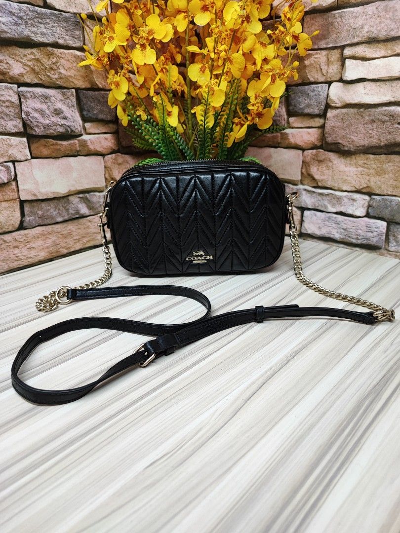 COACH ISLA CHAIN CROSS BODY BAG