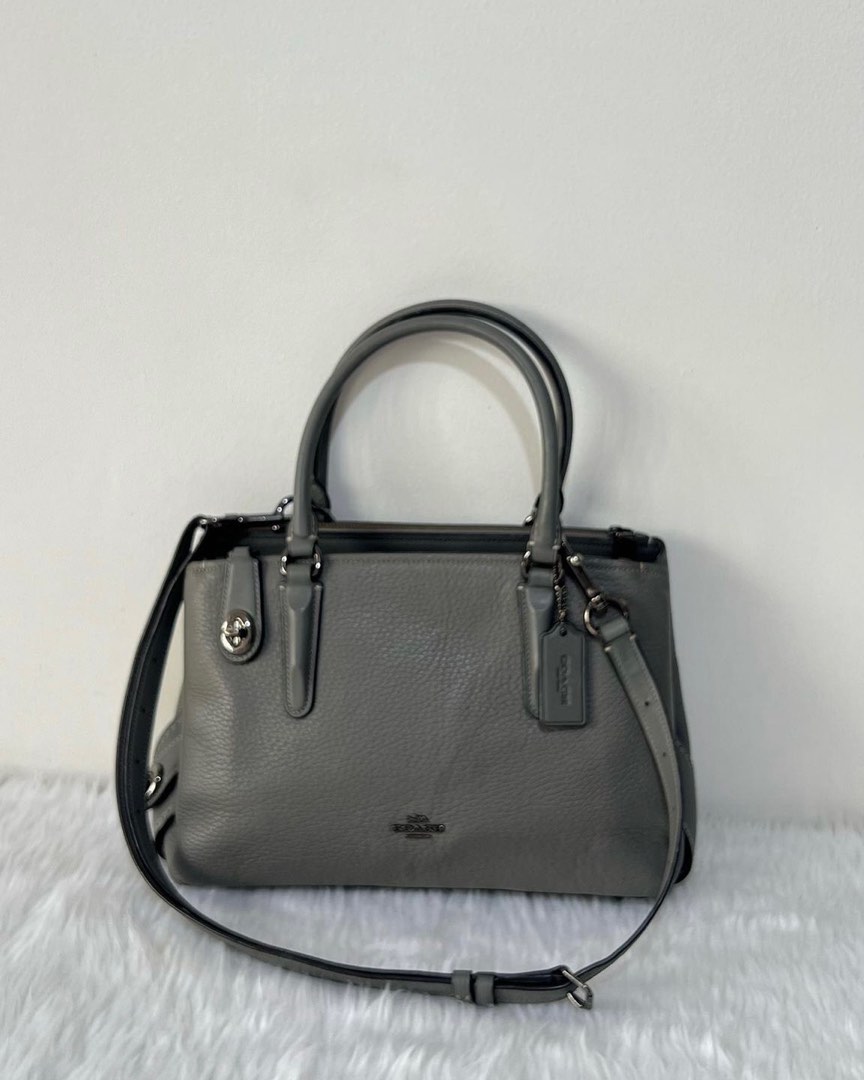 Coach Pebbled Brooklyn 28 Carryall Luxury Bags Wallets on Carousell