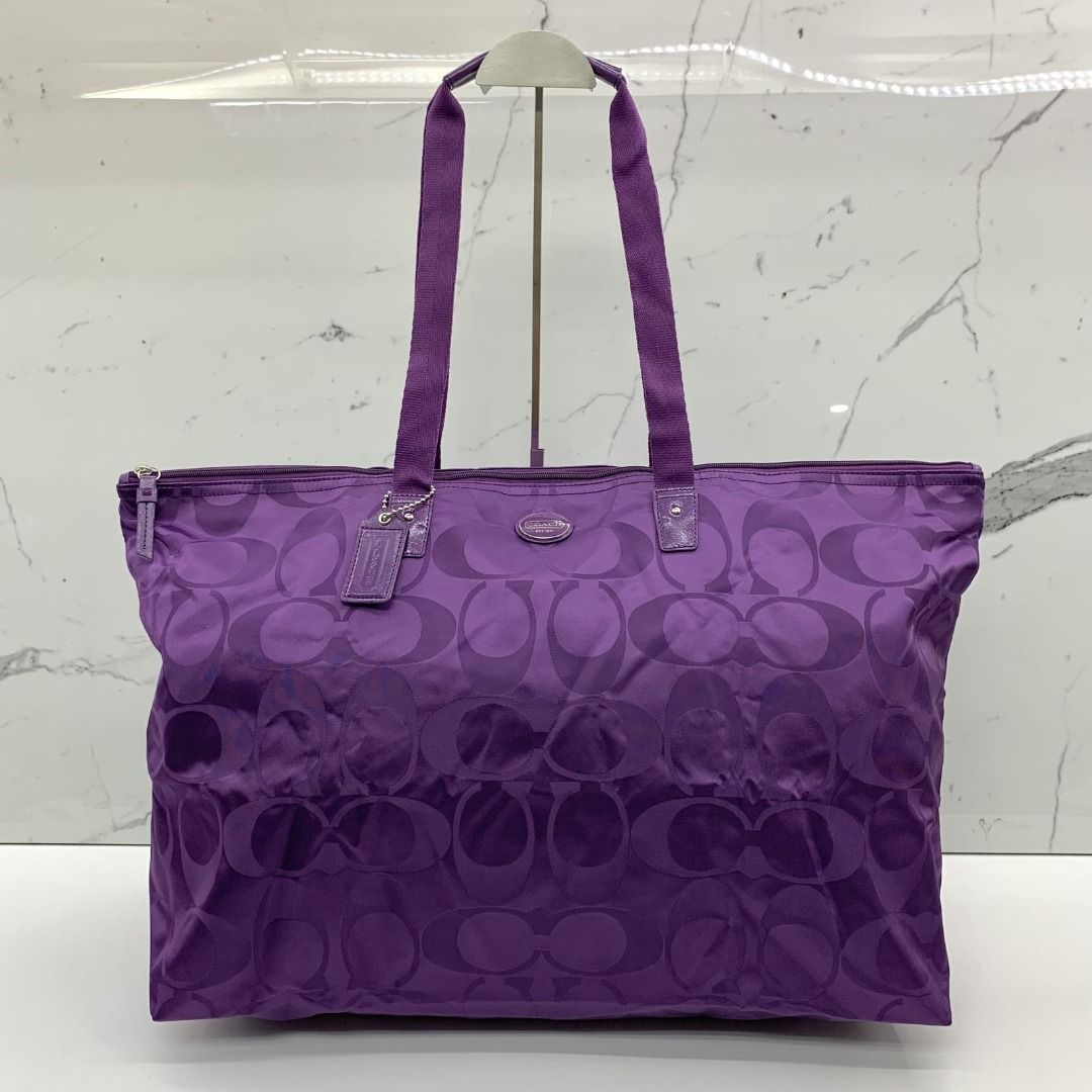 Coach foldable tote bag cheap