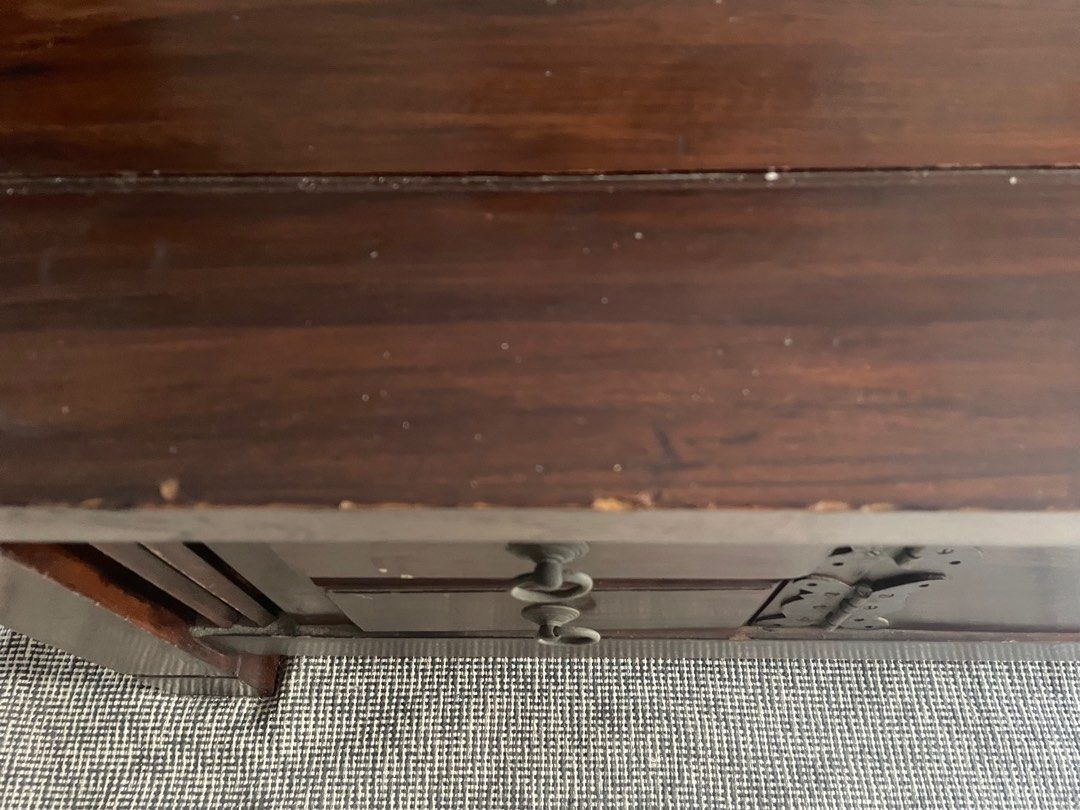 Coffee Table (Category: Tables & Sets) located in Singapore. Submitted by mdshah72 (Listing ID 1293387863, Image 2). Description: Good solid wood condition. Minor chips as seen in photos. Overall well kept condition. Self collection. Price negotiable for fast deal..