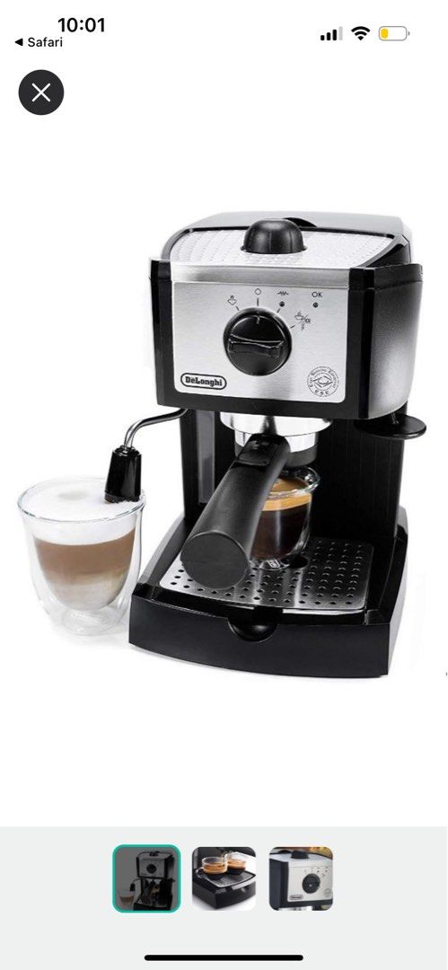 Delonghi ec155 store