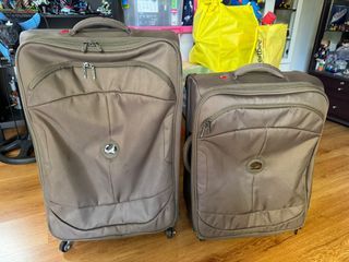 Delsey 2 in 1 large and medium luggage